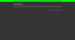 Desktop Screenshot of dressydale.com