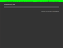 Tablet Screenshot of dressydale.com